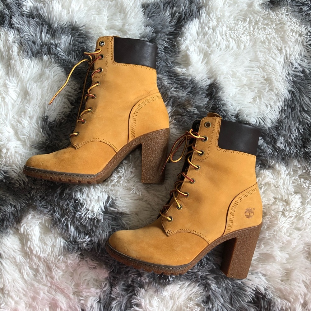 Timberland Chunky Heel Boots